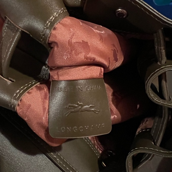 Longchamp Olive Green Mini Backpack - Picture 8 of 9